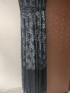 Black Lace Maxi Dress