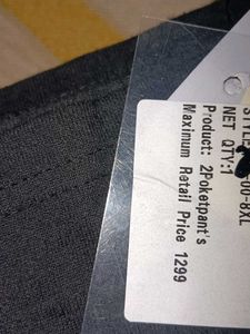 Comfy Black Casual Pants