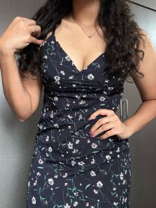 Party-Wear Dress for Women/ Floral print.