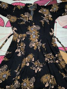 Floral Print Midi Dress
