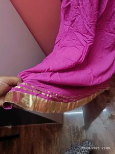 Xxl Pink Gottapatti WorkKurta