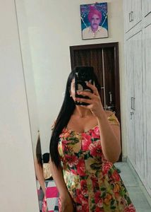 Floral Anarkali Kurta Set