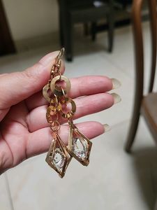 Golden Long Earings