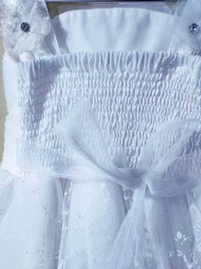 Cute White Flower Girl Dress