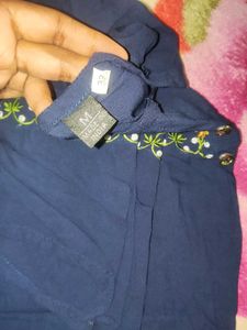 Embroidered Tunic Top