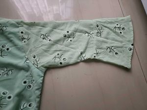 Beautiful Pastel Green Crop Top