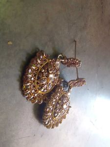 Elegant Gold-Tone Earrings