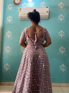 Lavender Lehenga Choli Set