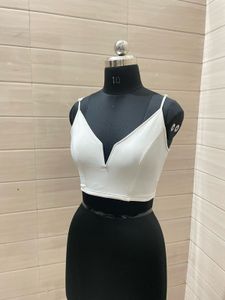 Shein White Crop Top