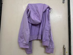 Lavender Zip Jacket