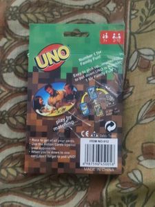 Minecraft UNO Card Game