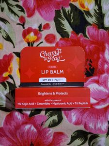Chemist At Play Lip Balm Cherry Spf50 Pa++++🍒♥️