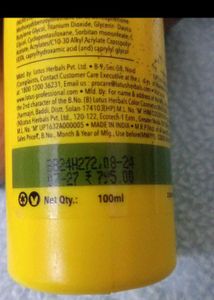 Lotus Sunscreen SPF 50