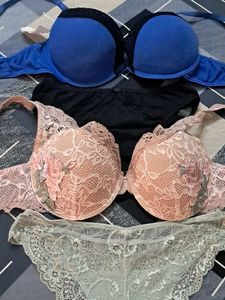four hnm esmara  bra panty  combo