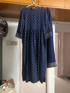 “Gulmohar Jaipur” Festive Navy 2piece Suit