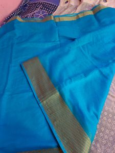 Unused Soft Blue Saree (Women&#39;s)