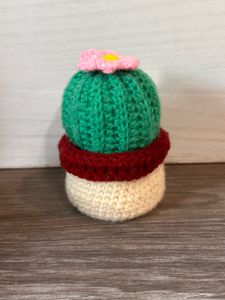 Crochet Succulent Pincushion