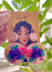 Elegant Floral Earring For Vibrant Look