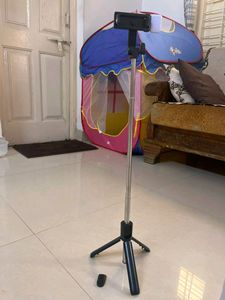 Tripod 7.1in Stand With Selfie Stick 3 In 1