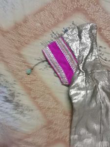 Gold &amp; Pink Ethnic Skirt