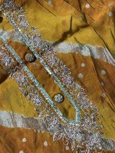 Stylish Mustard Salwar Kameez Suit