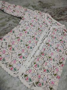 Crochet Floral Top