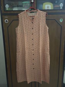 Peach Casual Kurta