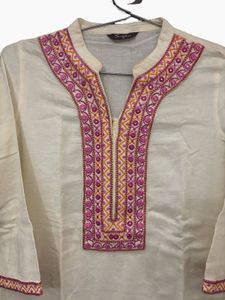 Souchii Mirror Work Kurta