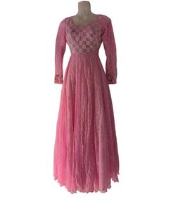 Elegant Pink Anarkali 🌸