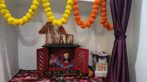 Beutiful Pooja Home Temple