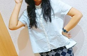Cute Light Blue Top
