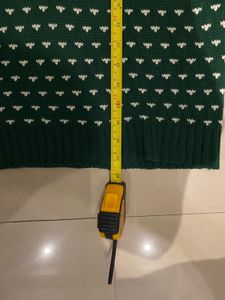 Green Reindeer Sweater