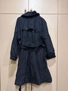 Elegant Wool Blend Overcoat