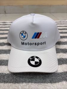 BMW Motorsport Unisex White Baseball Cap