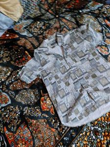 Patterned Casual Shirt