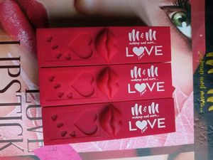 M&M Red Colour Lipstick 💄