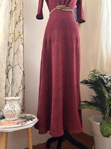 Pink Sequin Gown