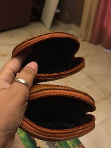 Vintage Brown Coin Purses - Set of 2