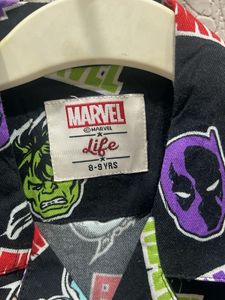 Marvel Print Shirt-Unused , New