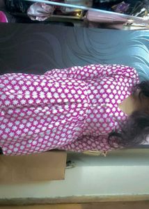 Patterned Purple Top