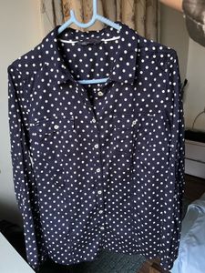 Marks and Spencer’s Polka Dot button down shirt
