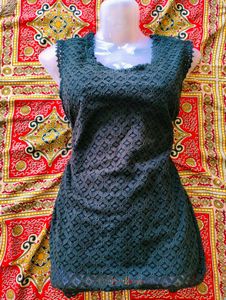 🎀Elegant Blck Sleeveless Top