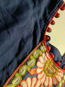 Elegant Embroidered Kurta