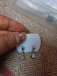 Dangling Silver Earrings
