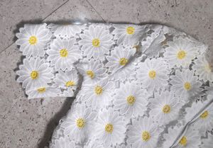 White Sunflower Top