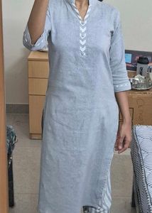 Cotton Kurta With Bottomwear
