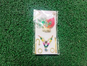 Krishna Idol Dress Set