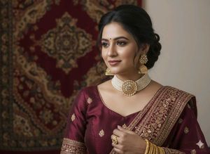new kundan beaded choker