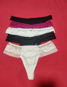 Combo 5 Thong Size 32