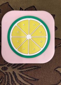 Cute Lemon Slice Coaster ( Pack Of 6 )